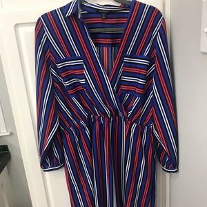 New Express Collar Dress Size Petite Large